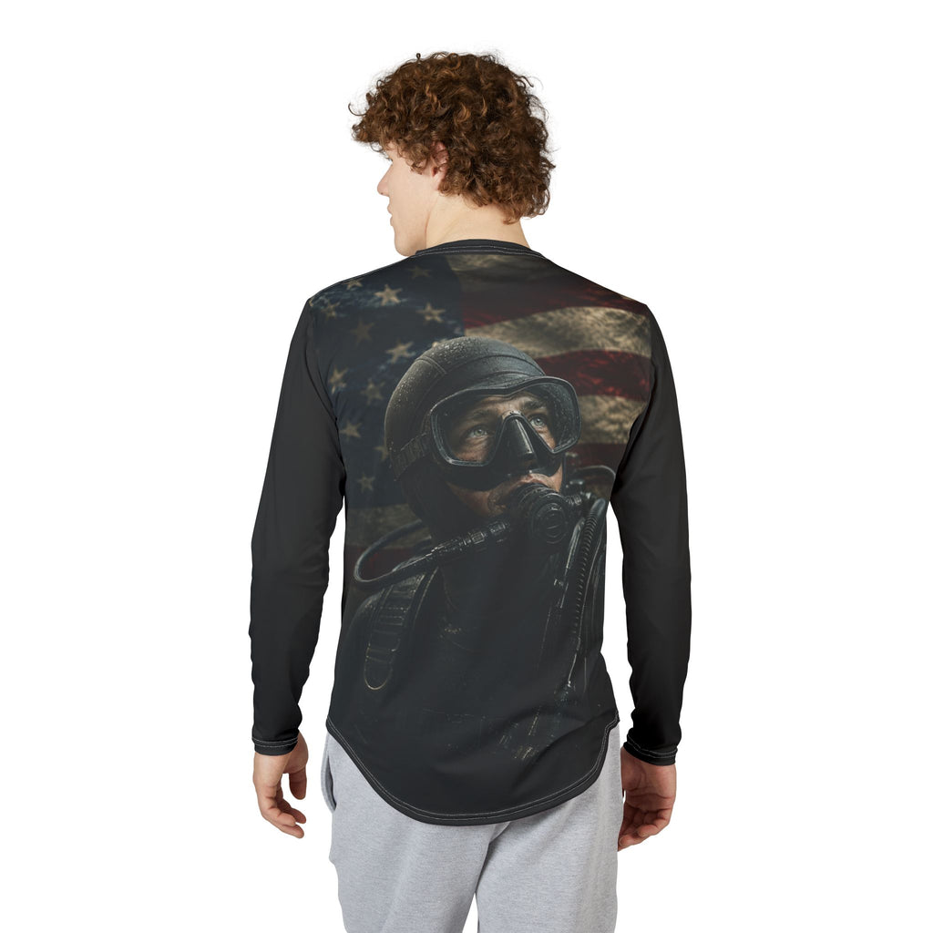 Men's UV Protection Long Sleeve Shirt (AOP)