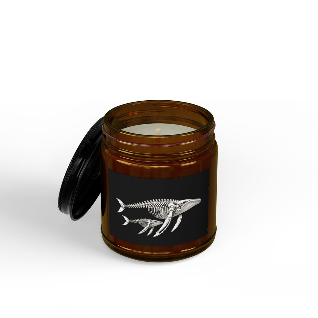 Scented Soy Candles with Black Lid, (4 and 9oz)