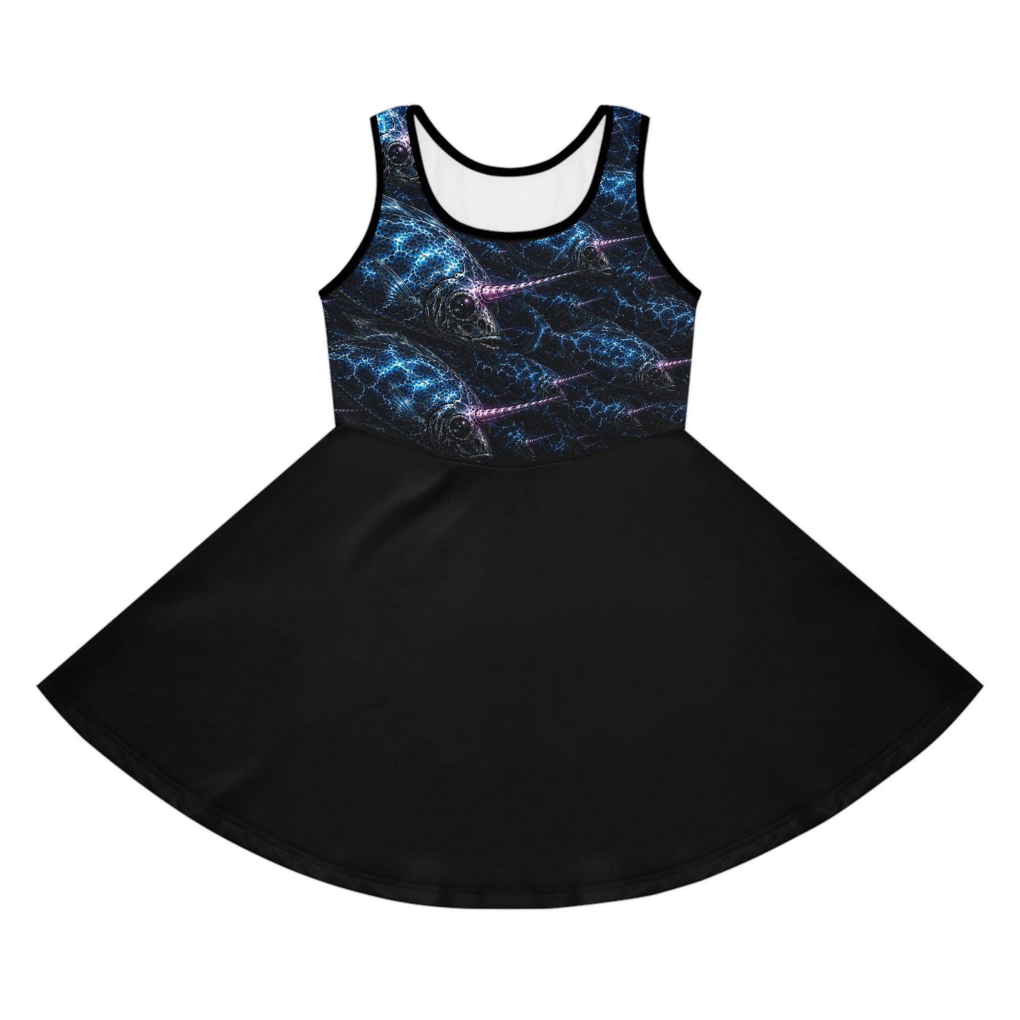 Girls' Sleeveless Sundress (AOP)