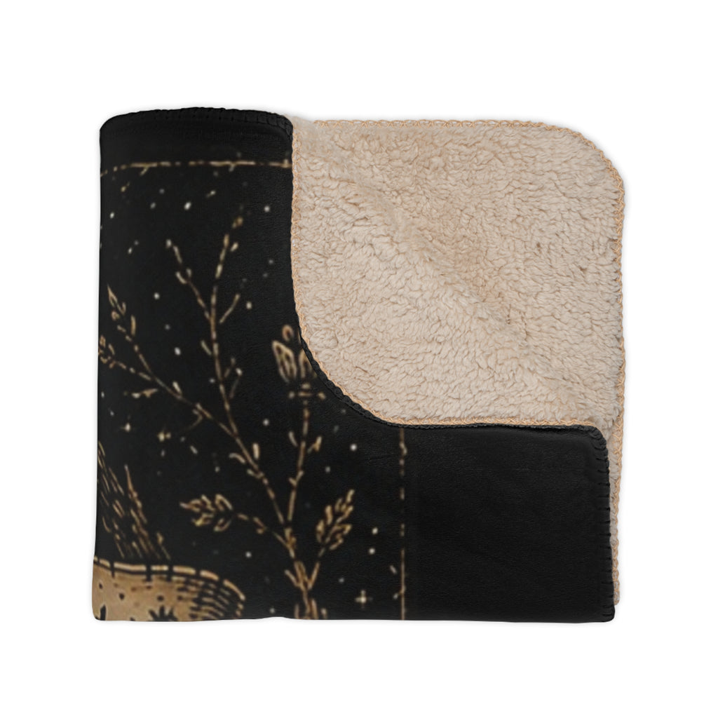 Tan Sherpa Blanket