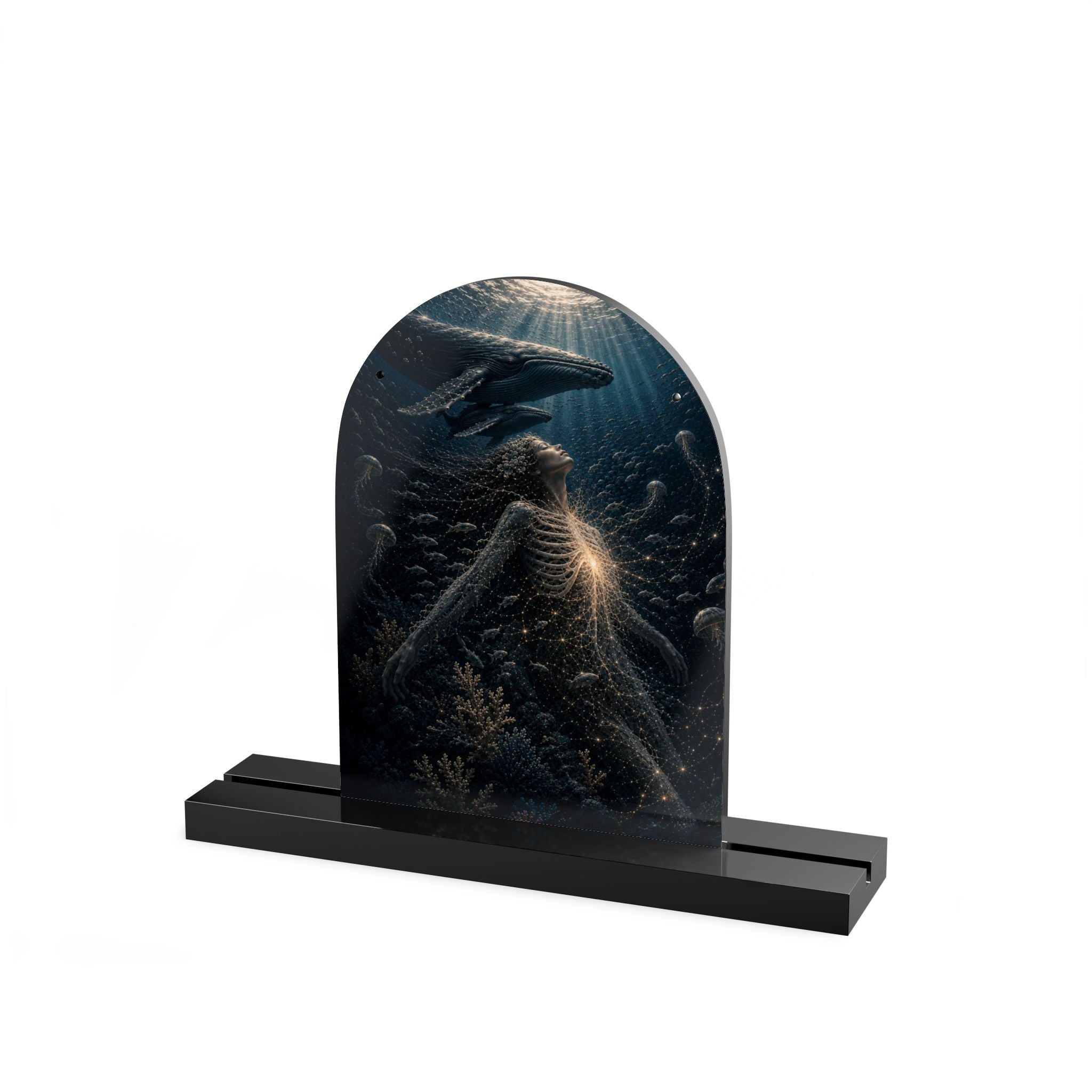 Acrylic Table sign, Dome Shape