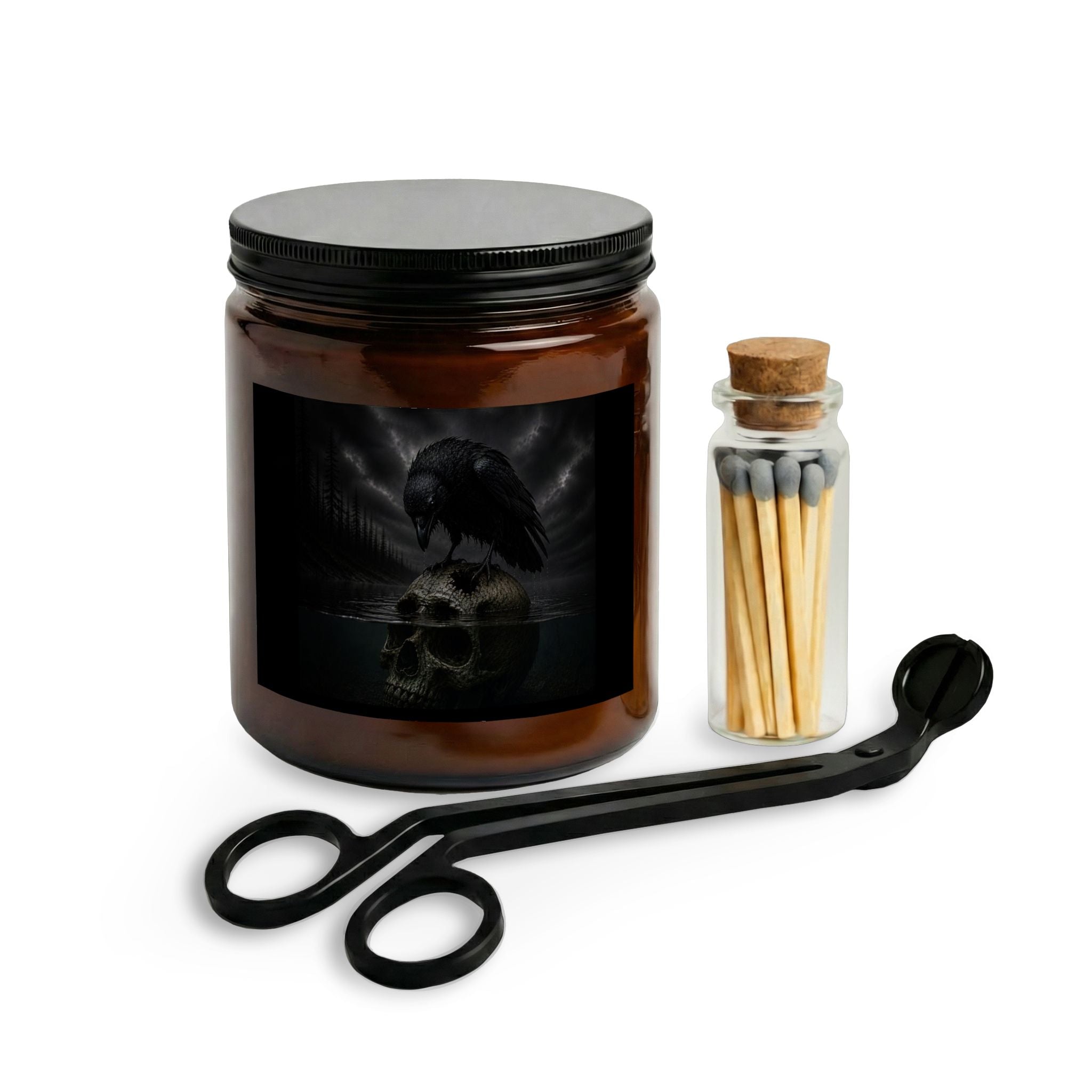 Candle Set with Matches and Wick Trimmer