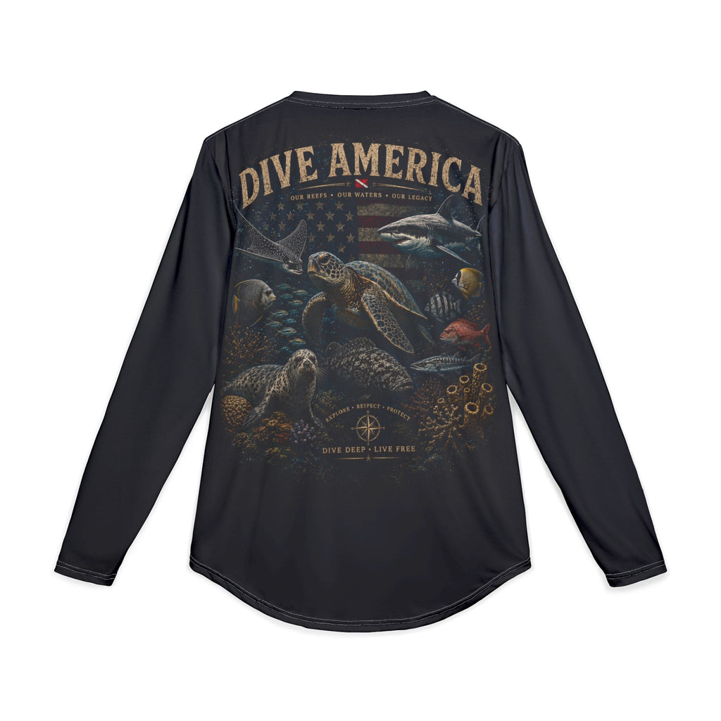 Men's UV Protection Long Sleeve Shirt (AOP)