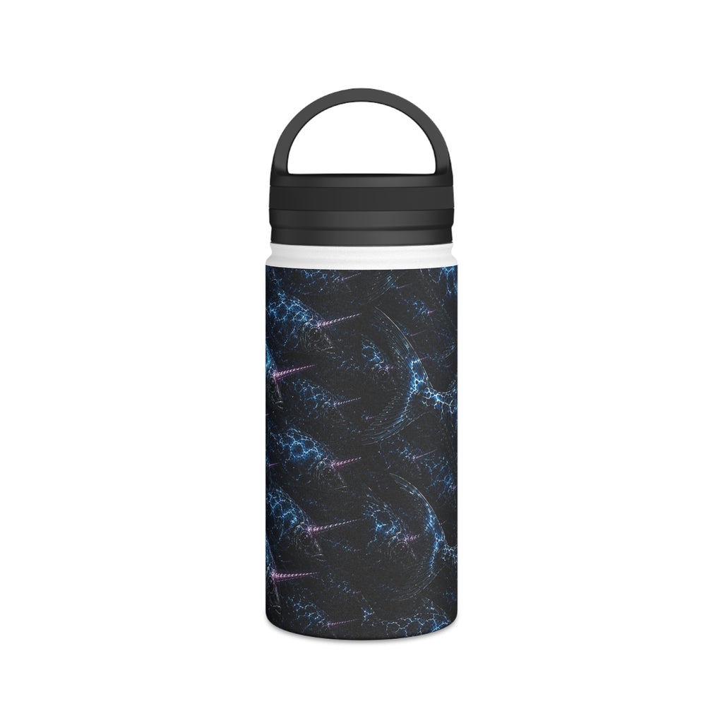 Stainless Steel Water Bottle, Handle Lid