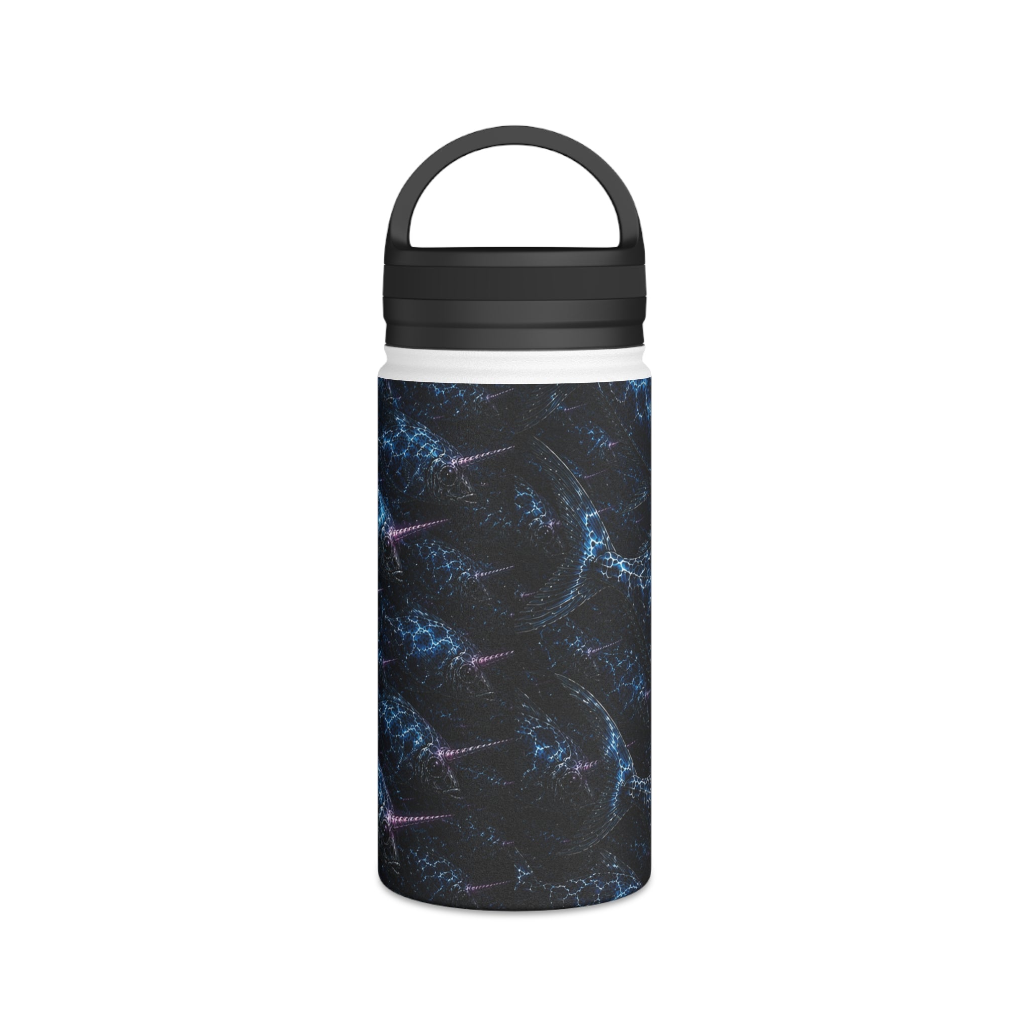 Stainless Steel Water Bottle, Handle Lid