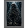 Wood Topped Wall Tapestry