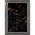 Wood Topped Wall Tapestry