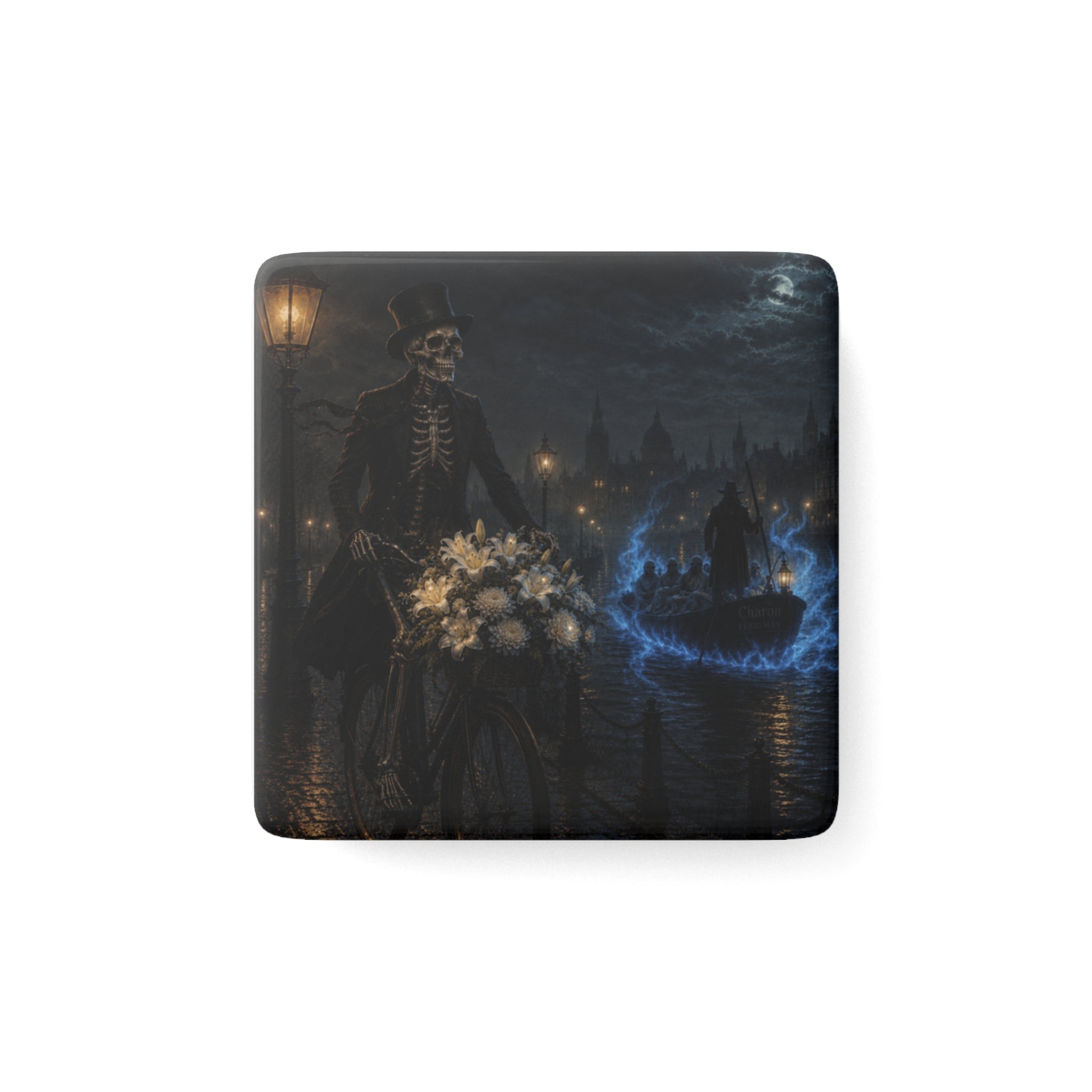 Porcelain Magnet, Square