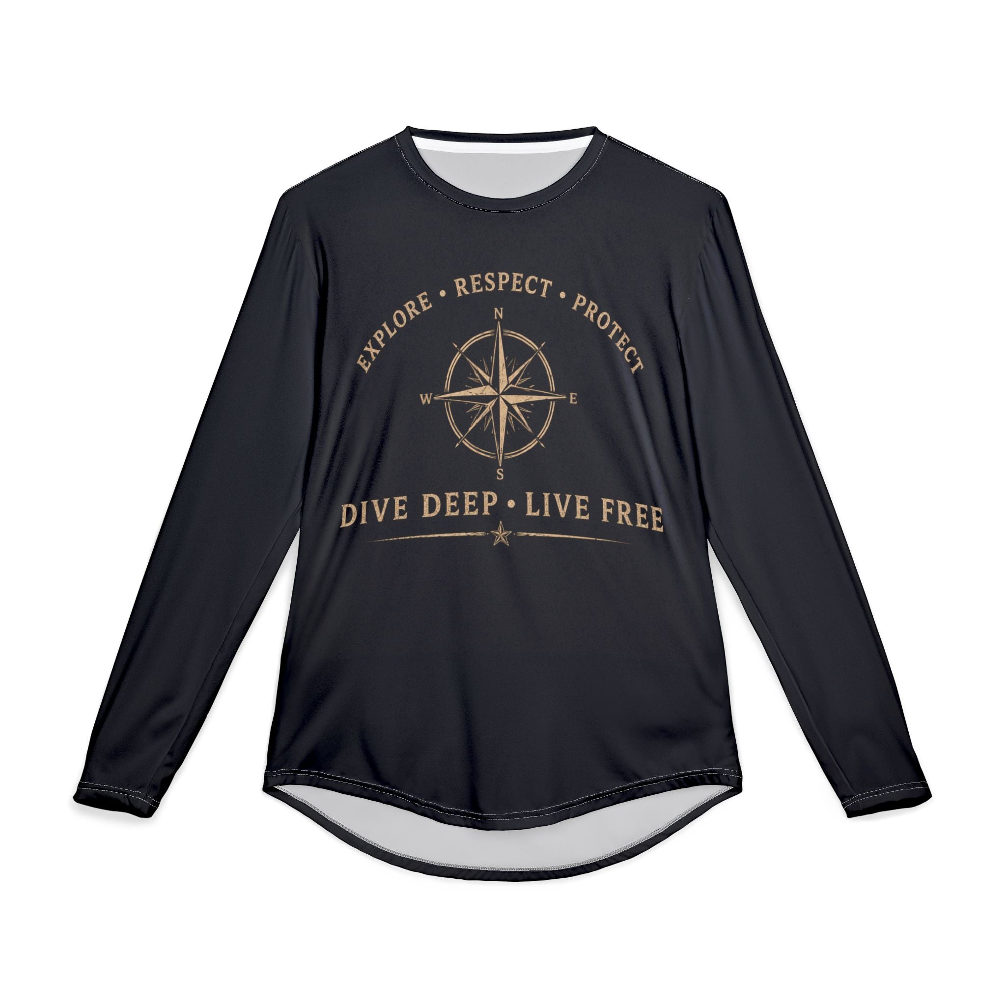 Men's UV Protection Long Sleeve Shirt (AOP)