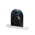 Acrylic Table sign, Dome Shape