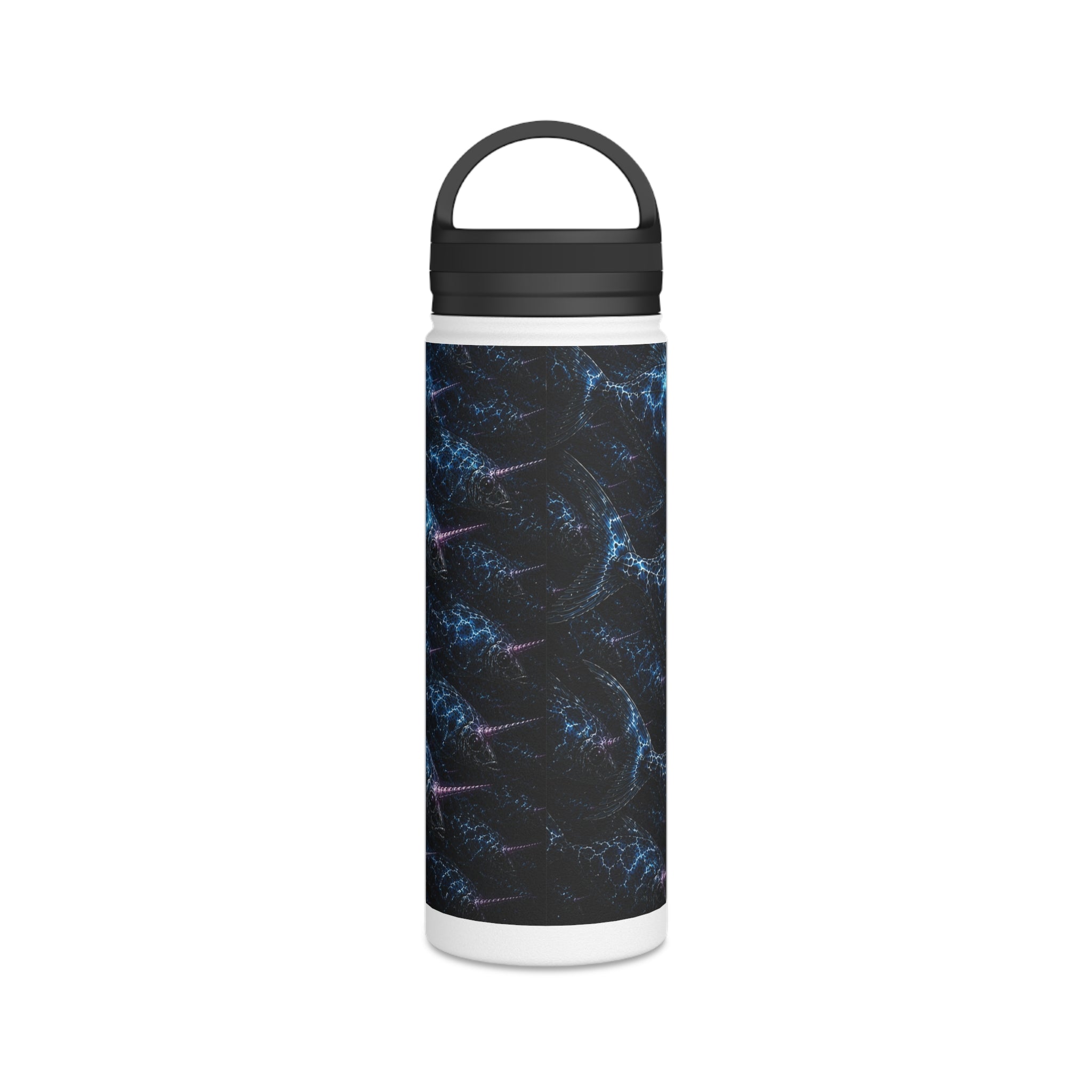 Stainless Steel Water Bottle, Handle Lid