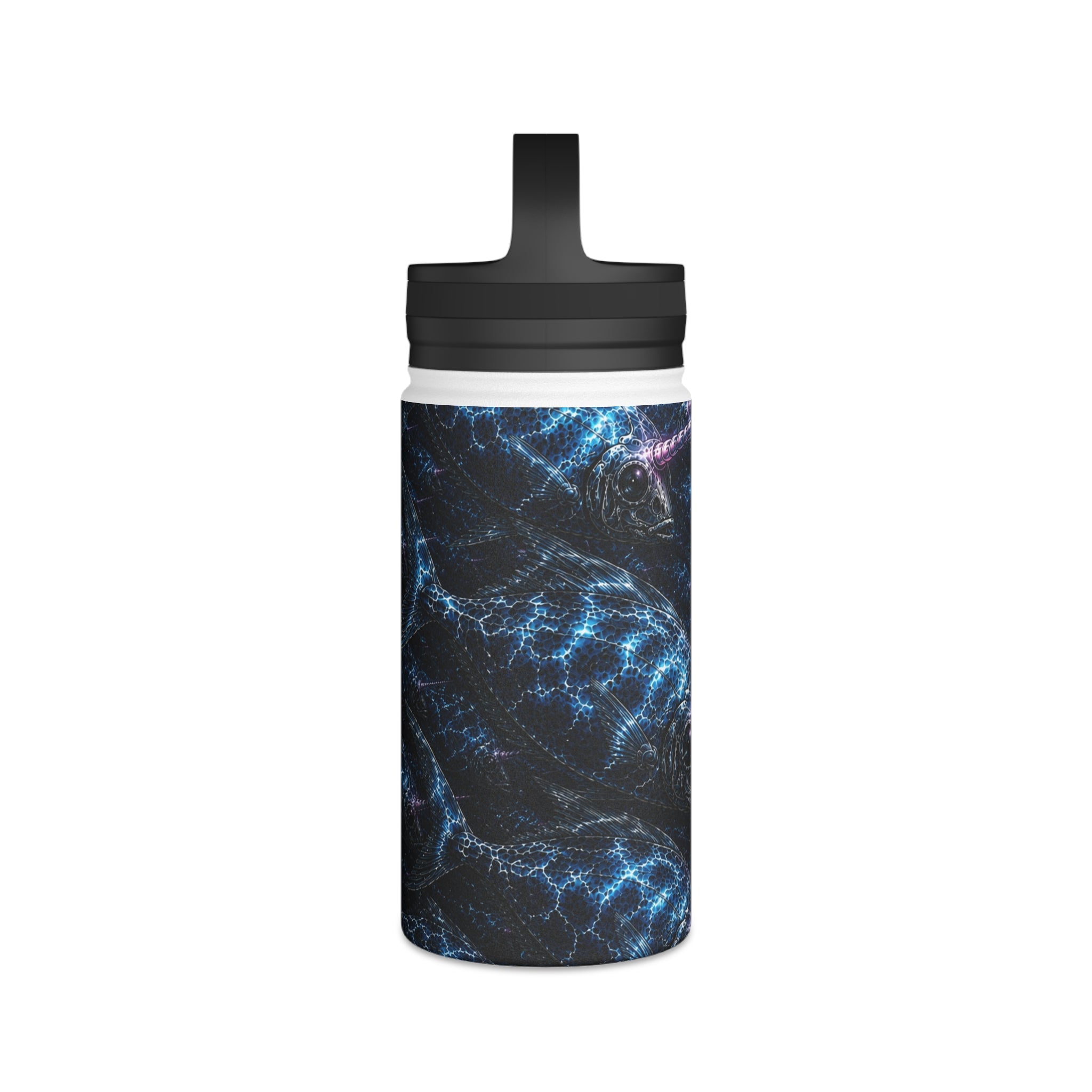 Stainless Steel Water Bottle, Handle Lid
