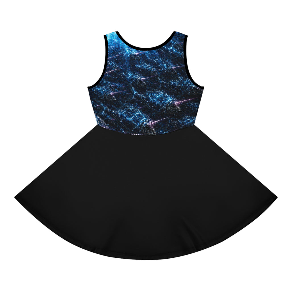 Girls' Sleeveless Sundress (AOP)