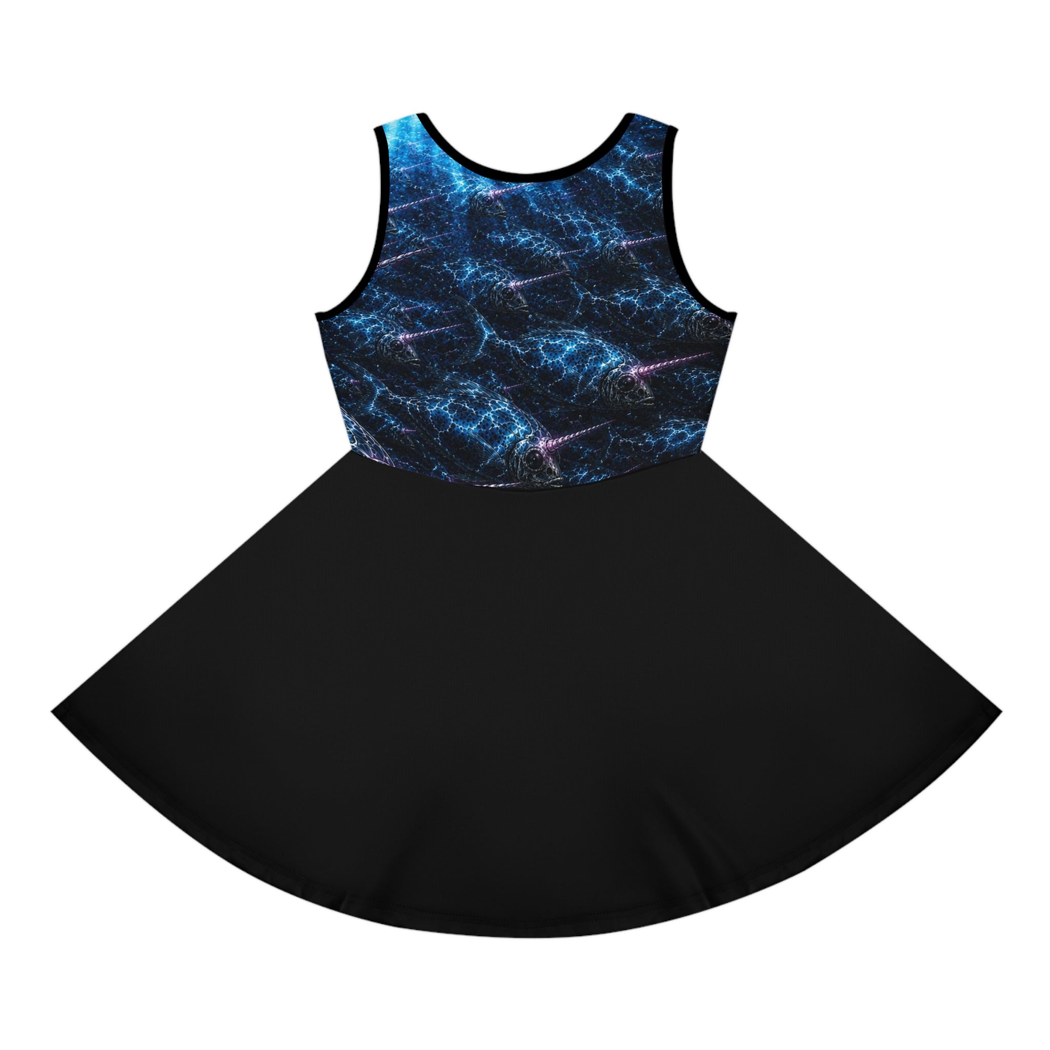 Girls' Sleeveless Sundress (AOP)