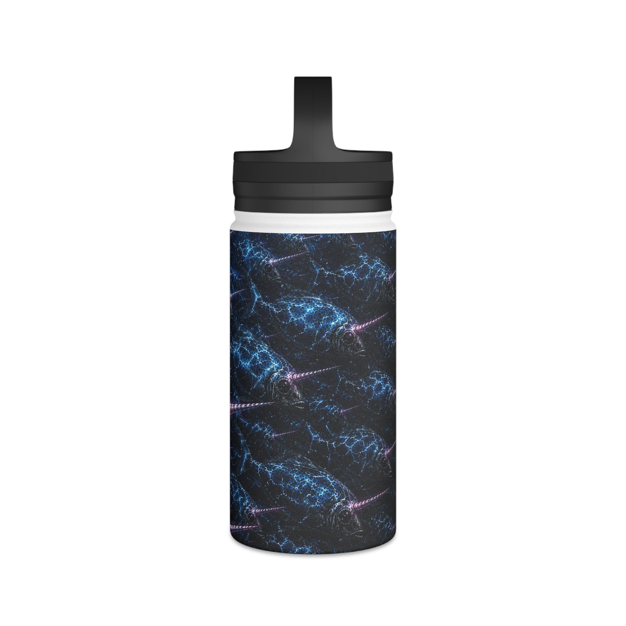 Stainless Steel Water Bottle, Handle Lid